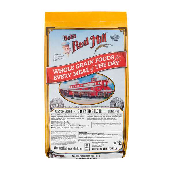 Bobs Red Mill Natural Foods Bob's Red Mill Brown Rice Flour 25lbs 1460B25